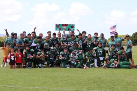 Molokai holds off Hana 24-19 to win MIL 8-player football championship